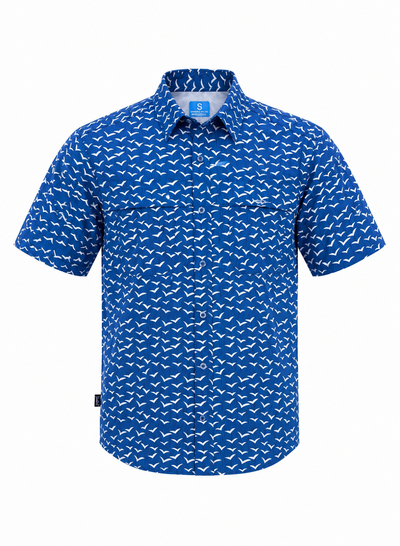 Tight Lines Short Sleeve Fishing Shirt - Prints