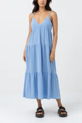 Cleo Tiered Midi Dress