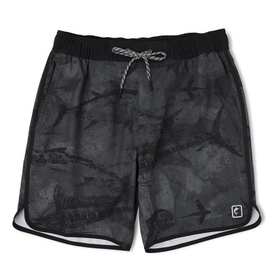 Downswell 18" Elastic Waist Boardshorts