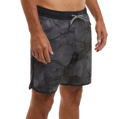 Downswell 18" Elastic Waist Boardshorts