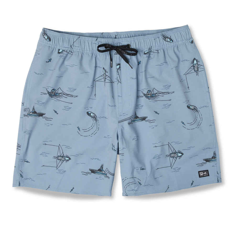 The Dockside Trollin Elastic Waist Shorts 18