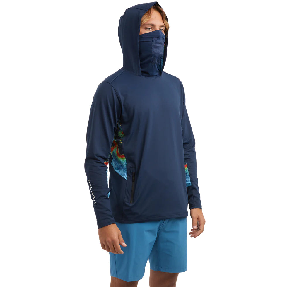 Exo-Tech Hooded Fishing Shirt - Sonar