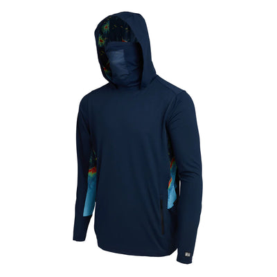 Exo-Tech Hooded Fishing Shirt - Sonar