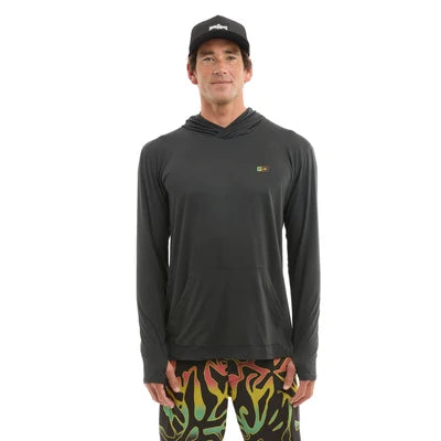 Freespool Hooded - Stick Figure Islander