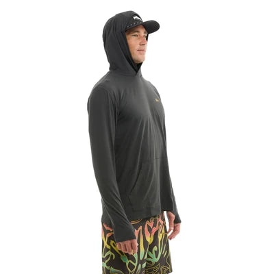 Freespool Hooded - Stick Figure Islander