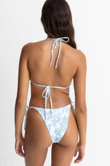 Grace Floral Tie Side Hi Cut Bikini Bottom
