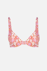 Luna Floral Underwire Top