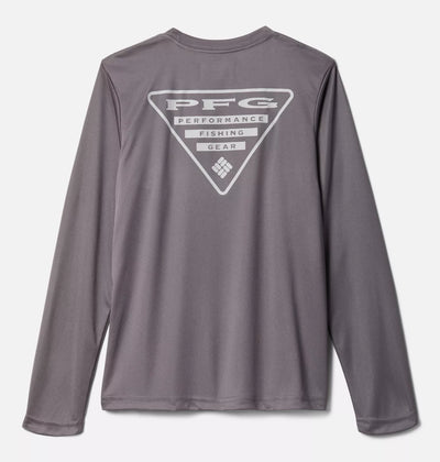 Boys' PFG Terminal Tackle™ Triangle Logo Long Sleeve Shirt