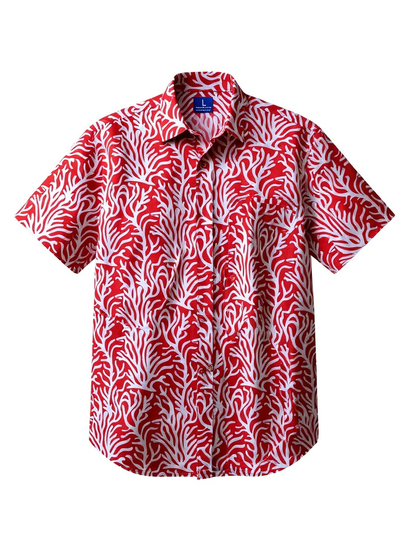 Tight Lines Short Sleeve Fishing Shirt - Prints