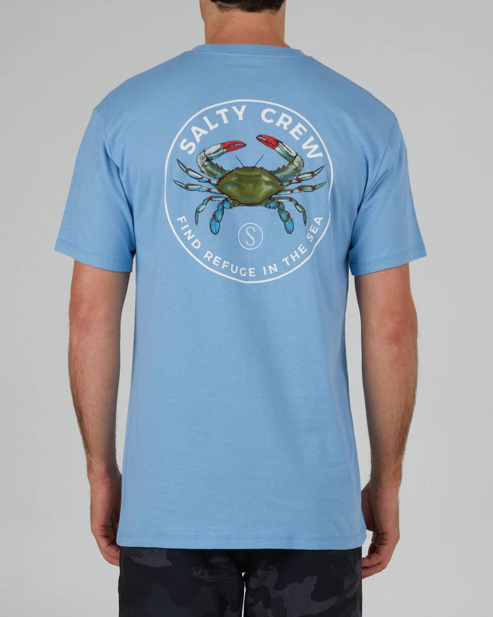 Blue Crabber Short Sleeve Tee