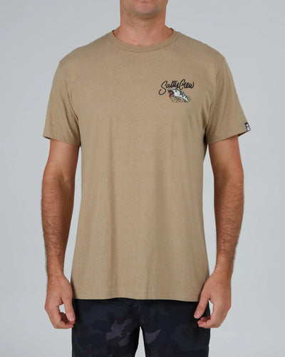 Castoff Khaki Heather S/S Standard Tee