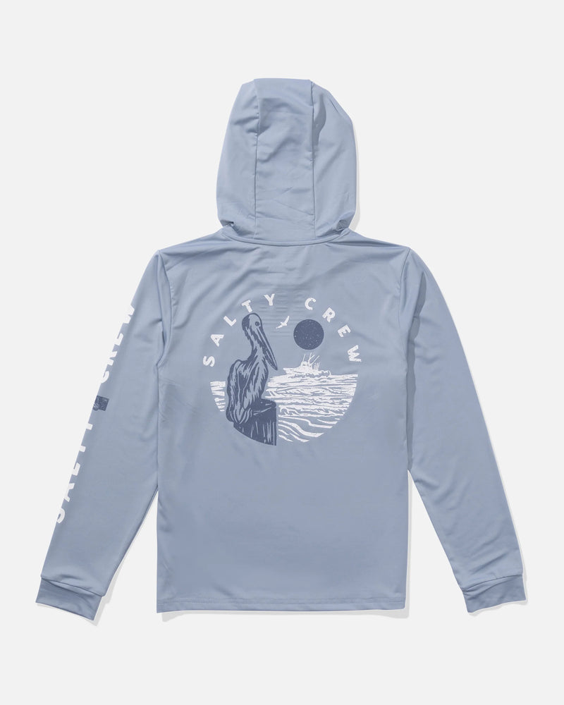 Stake Out Boys Hooded Rashguard