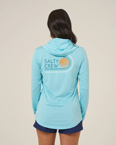Ombre Wave Hood Sunshirt