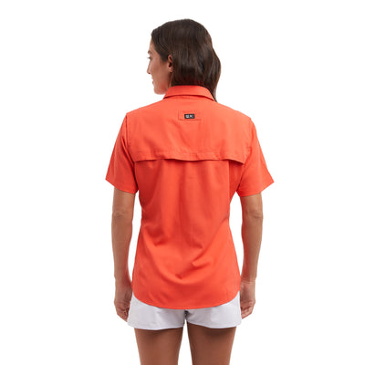 Women's Keys Short Sleeve Fishing Shirt