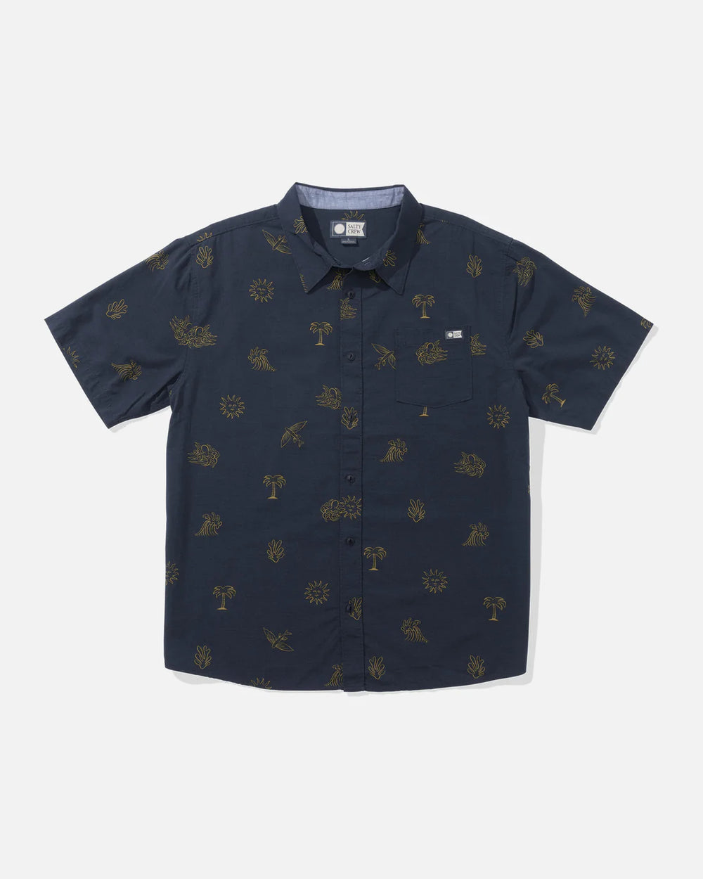 Good Vibes Button Up