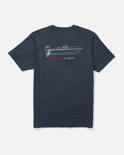 Whaler Schematic Crew Tee