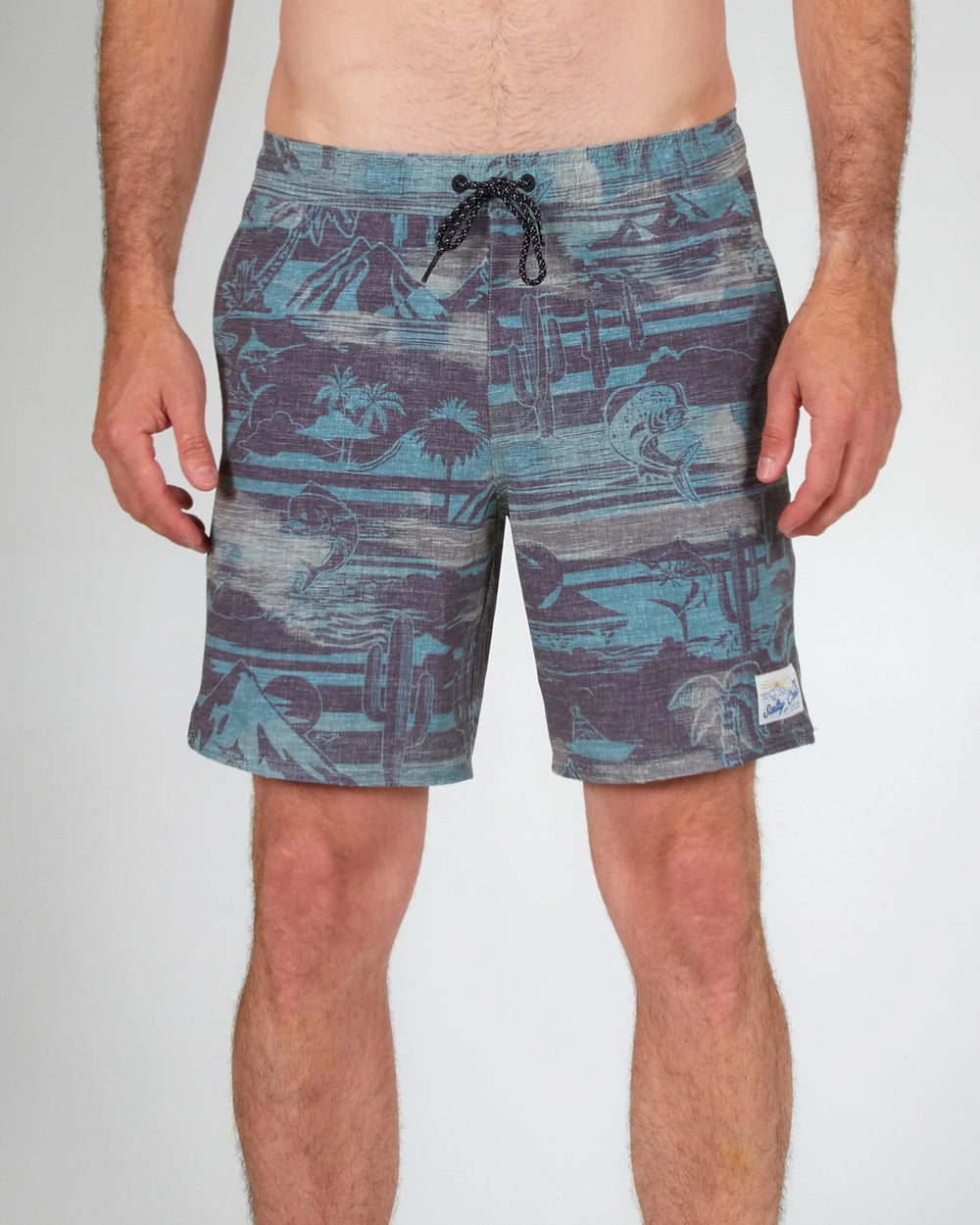 Island Days Elastic Boardshorts