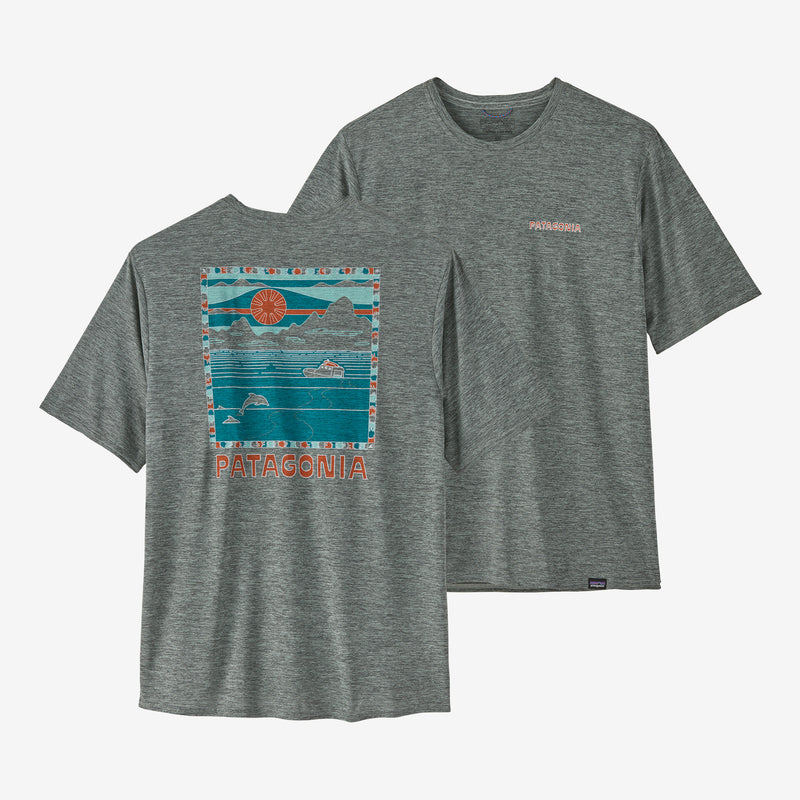 Men's Cap Cool Daily Graphic Shirt - Waters