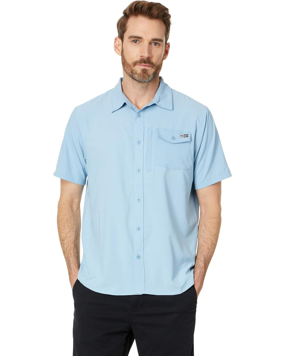 Off Shore Short Sleeve Tech Woven