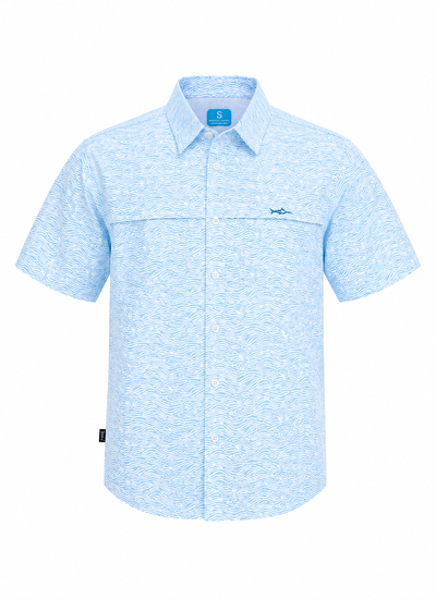 Tight Lines Short Sleeve Fishing Shirt - Prints