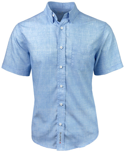 Fins Out Woven Short Sleeve Shirt
