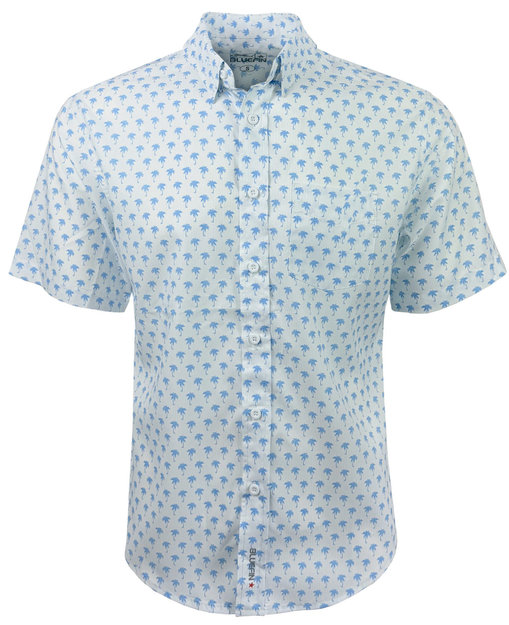 Fins Out Woven Short Sleeve Shirt