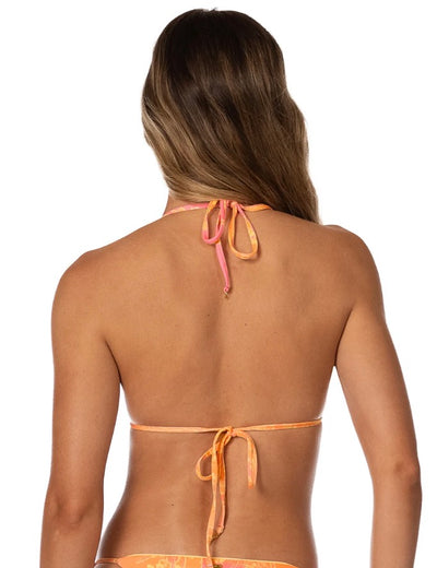 Dreamy Tropic Balming Sliding Triangle Bikini Top