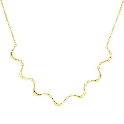 Wave Crest Necklace