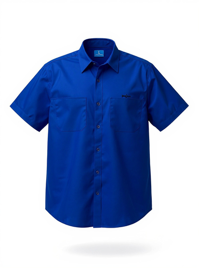 Tight Lines Short Sleeve Fishing Shirt - Solids