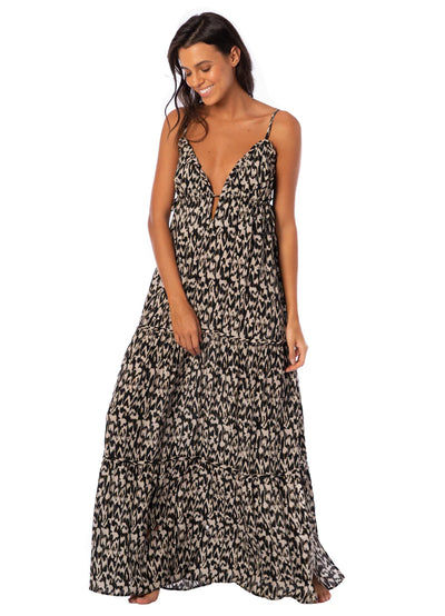 Camouflage Skin Phoebe Long Dress