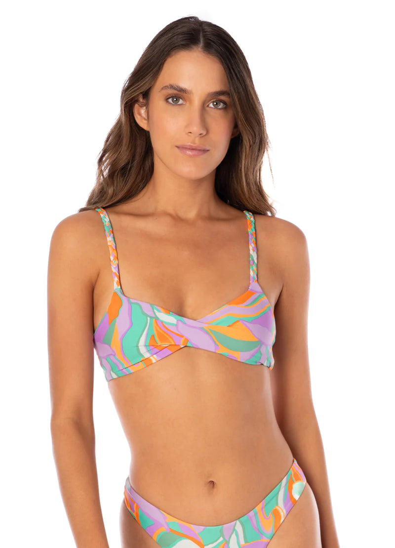 Urban Oasis Temis Twisted Bralette Bikini Top