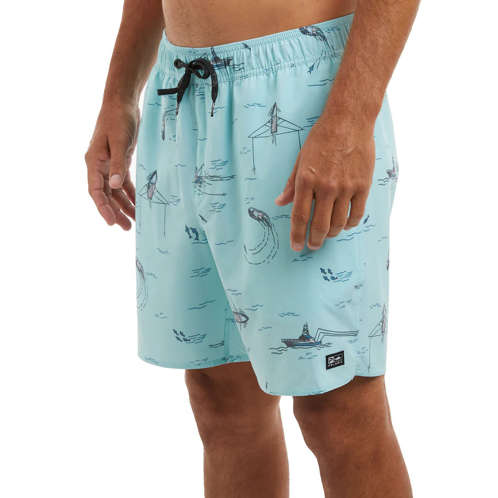 The Dockside Trollin Elastic Waist Shorts 18