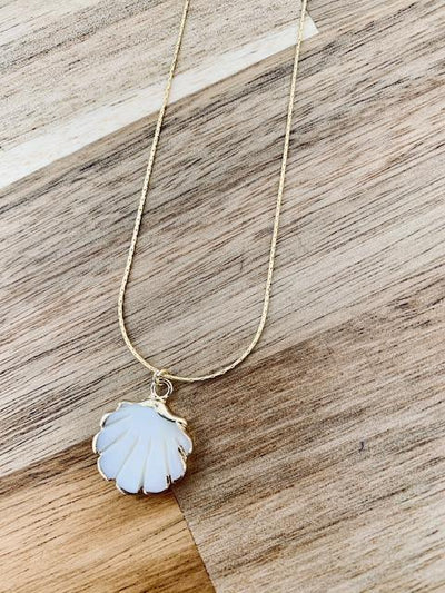Cockle Mother Pearl Necklace