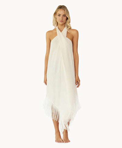 Ivory Kate Fringe Cover Up