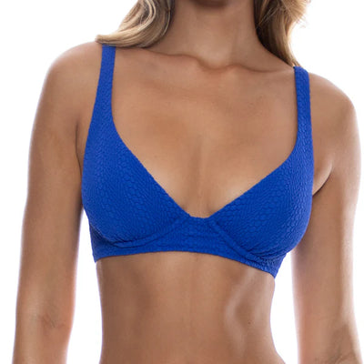 Wavy Baby Underwire Plunge Top
