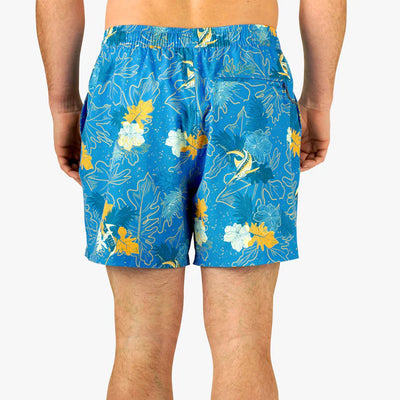 Strike Printed Swim Trunks