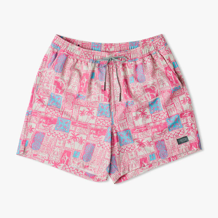 Strike Printed Swim Trunks