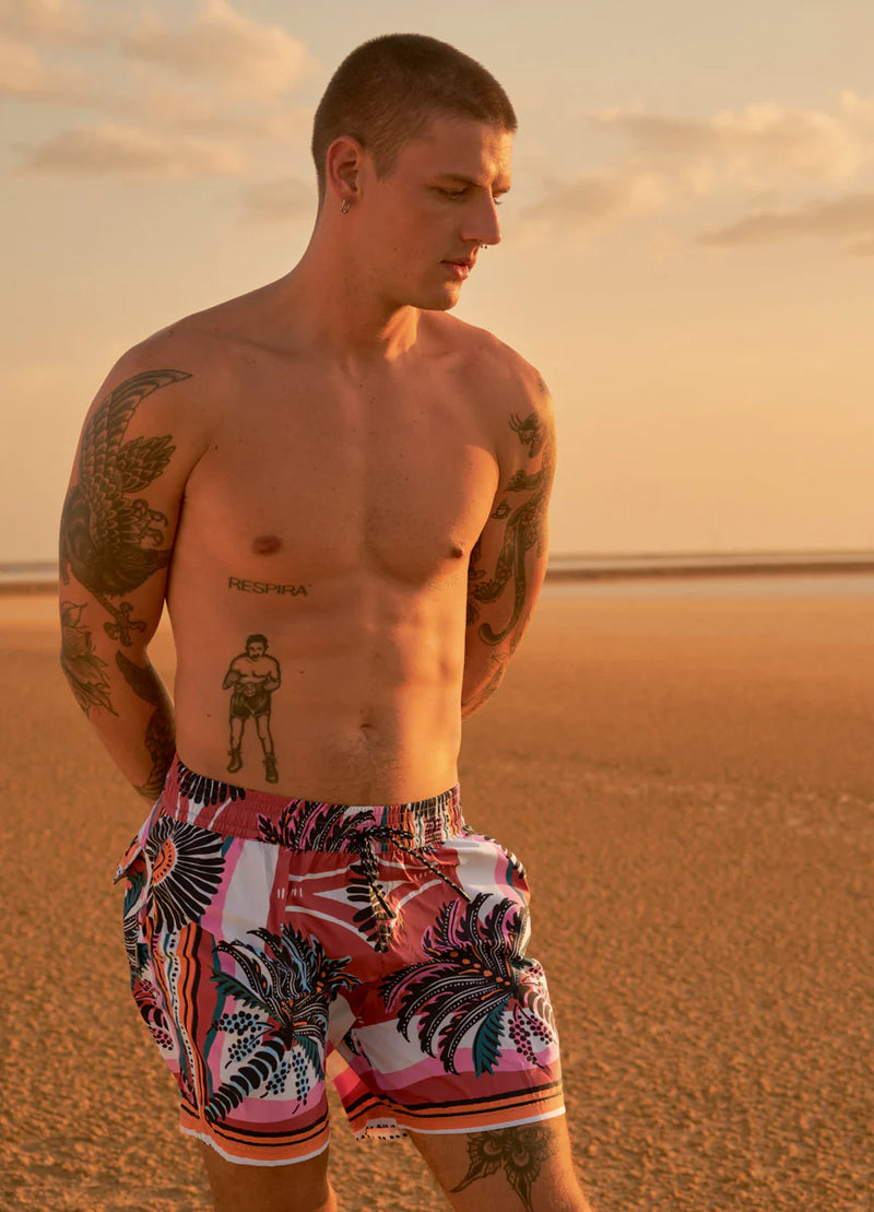 Eclectic Palms Sailor Sporty Shorts