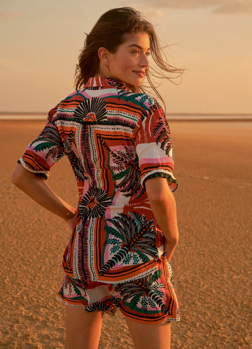 Eclectic Palms Saona Long Shirt