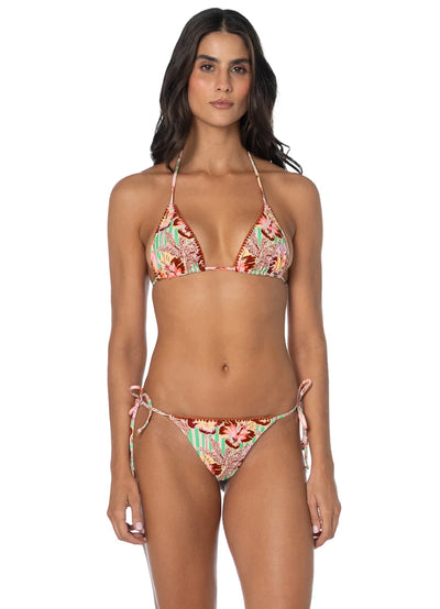 Tropical Haven Balmy Sliding Triangle Bikini Top