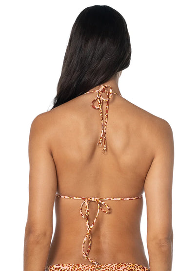 Lush Safari Alana Sliding Triangle Bikini Top