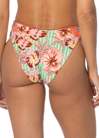 Tropical Haven Splendour Regular Rise Thin Side Bikini Bottom
