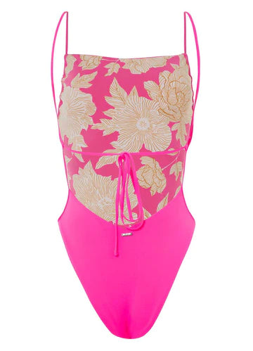 Radiant Pink Brittany Classic One Piece