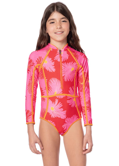 Water Blossom Moorea Girls One Piece