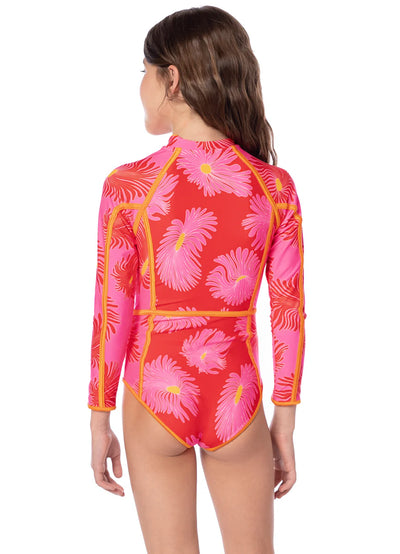 Water Blossom Moorea Girls One Piece