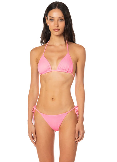 Rose Mirage Sunflash Low Rise Tide Bikini Bottom