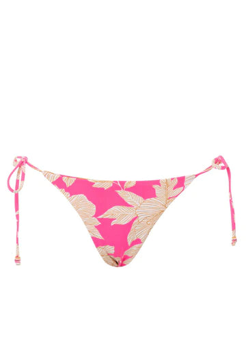 Floral Duo Tie Side Bikini Bottom