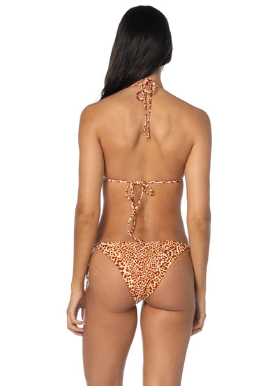 Lush Safari Shining Low Rise Tie Side Bikini Bottom