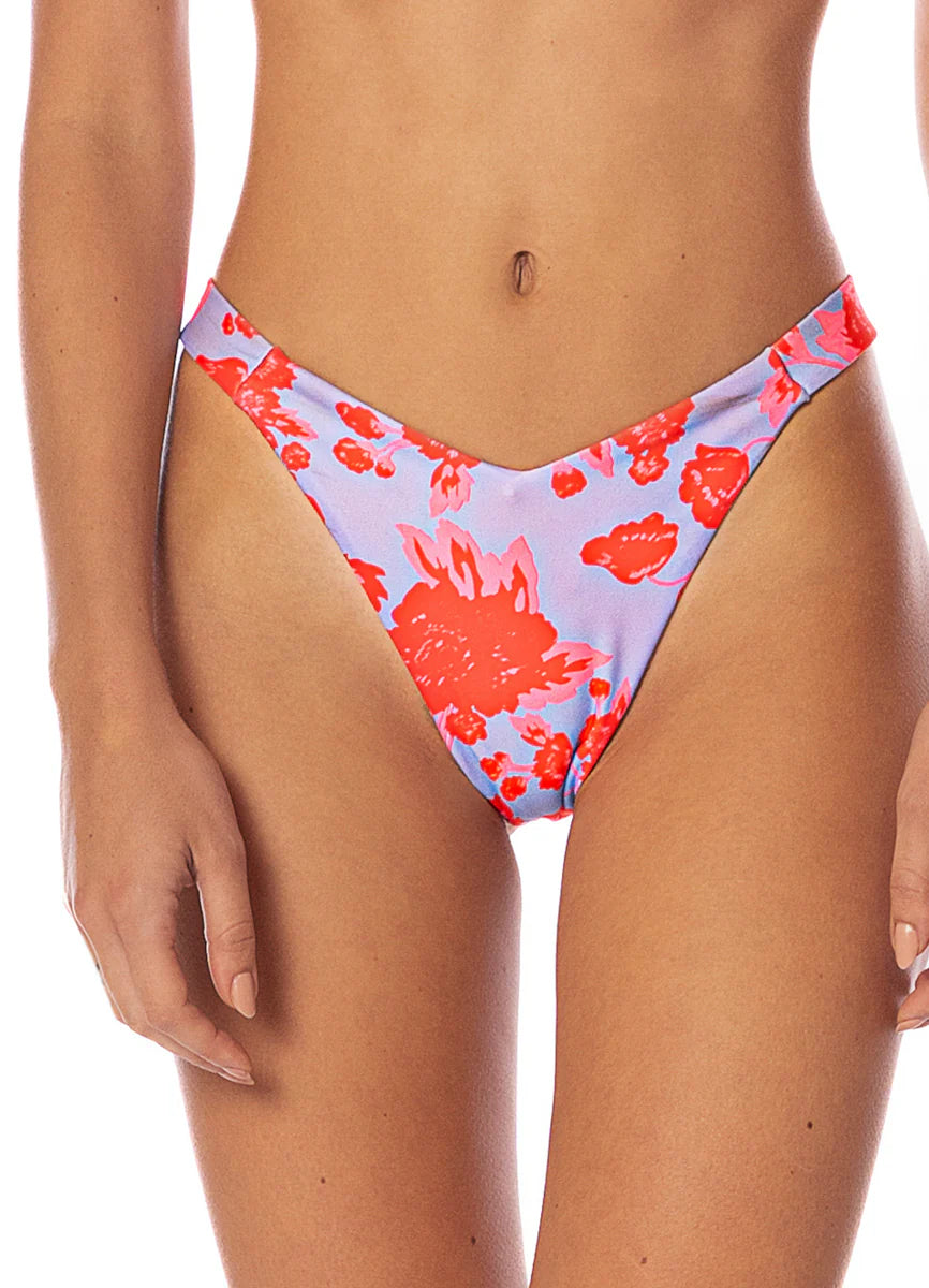 Lavender Dream Waikiki Regular Rise Double V Bikini Bottom