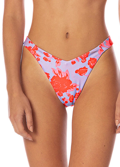 Lavender Dream Waikiki Regular Rise Double V Bikini Bottom